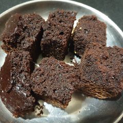 A picture of Dump chocolate cake.