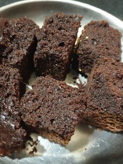 A picture of Dump chocolate cake.