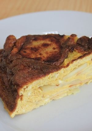 西班牙蛋餅Tortilla(冷壓初榨橄欖油食譜) 的食譜成品照片