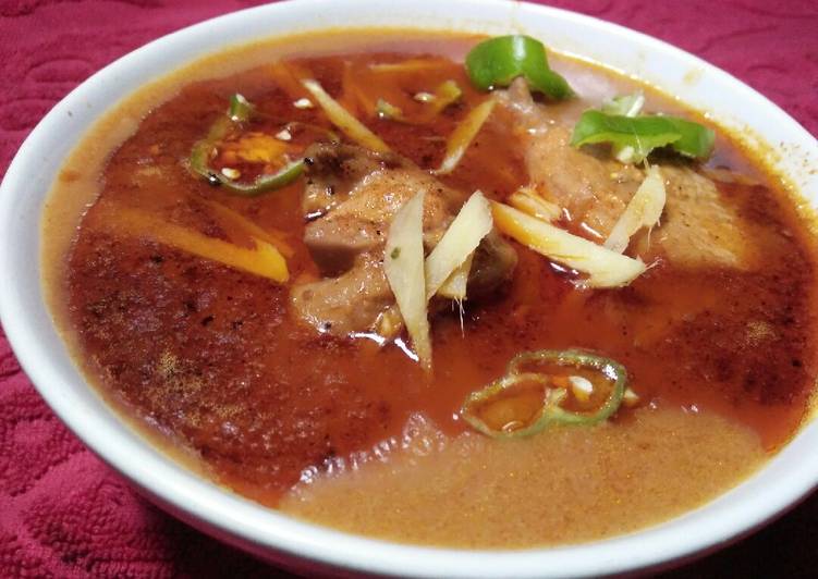 Step-by-Step Guide to Prepare Homemade Chicken Nihari 😋😋