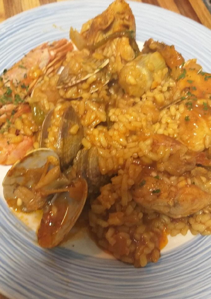 Una foto de Arroz mar y montaña 😋