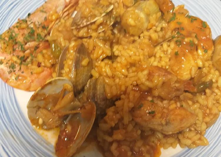 Arroz mar y montaña 😋