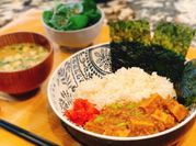 A picture of soy ground meat
