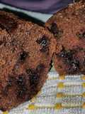 Bizcocho de chocolate con chips a base de yogur