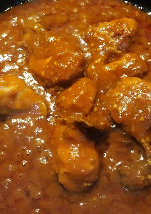 Foto resep Ayam saos pedes