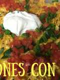 Tostones con pollo