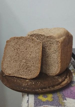 Una foto de Pan de trigo integral por 1 kg! en panificadora ⬇️