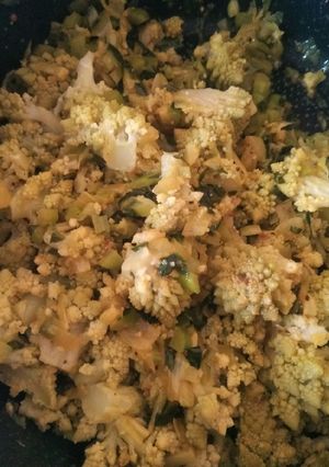 Une photo de Chou romanesco zéro déchet