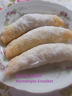 Leveles hókifli recept fotója