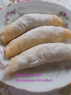 Leveles hókifli recept fotója
