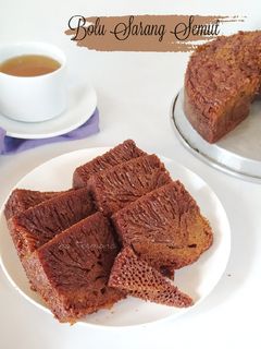 Foto resep Bolu karamel sarang semut anti gagal