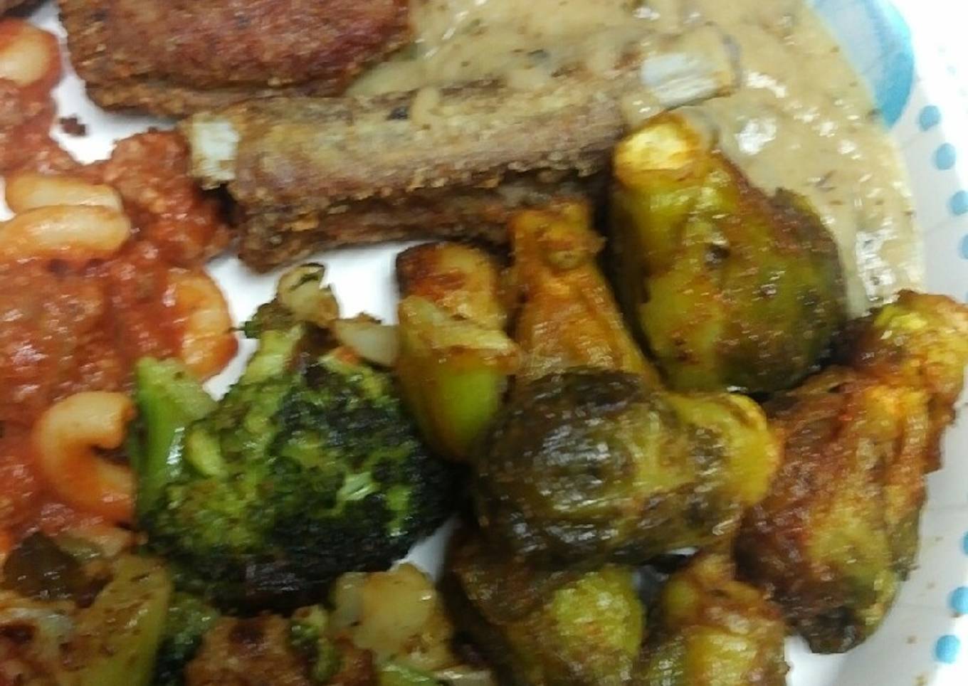 Triple Fried Dinner