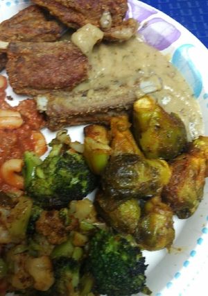 A picture of Triple Fried Dinner.