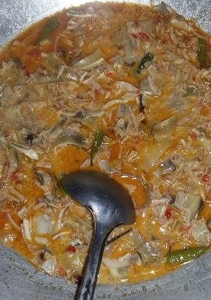 Foto resep Sayur jantung pisang