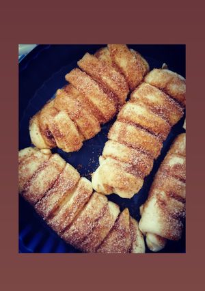 Fahéjas-pudingos rúd recept fotója