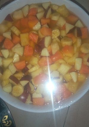 A picture of Fruit salad.