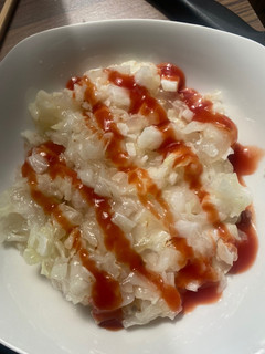 高麗菜煎(蚵仔煎粉) 的食譜成品照片