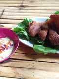 ขาหมูเยอรมัน กับซอสครีม