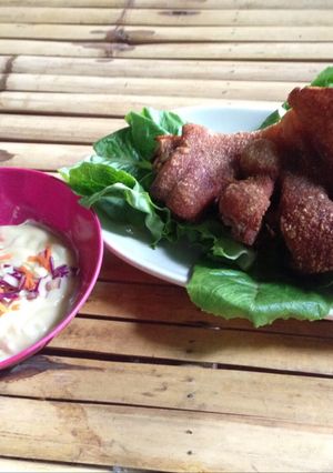 รูปของ ขาหมูเยอรมัน กับซอสครีม