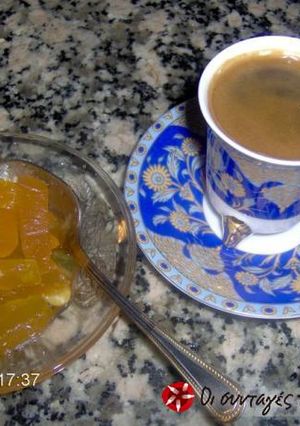 Φωτογραφία της συνταγής Κολοκύθα πορτοκαλί γλυκό κουταλιού