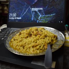 A picture of Chicken Maggie.