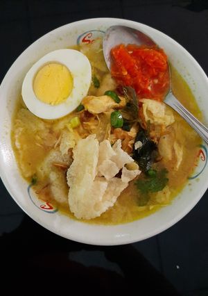 Foto resep Soto ayam kampung kuning