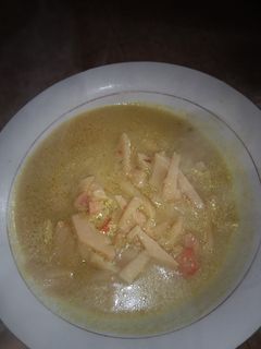 Foto resep Lodeh rebung pedes
