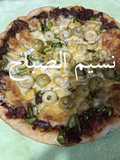 #المريول_السوبر بيتزا اللحم