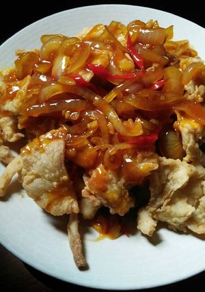 Foto resep Jamur Tiram Asam Manis