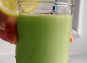 Foto de Smoothie de Abacate e Banana