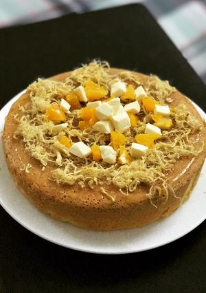 Hình của món Bông lan trứng muối.