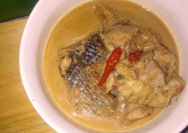 Sayur tarap ikan bambangan