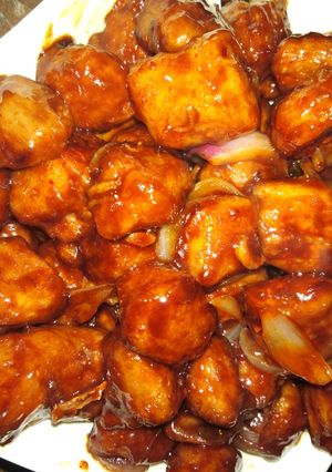 A picture of Honey Soya Chunks.
