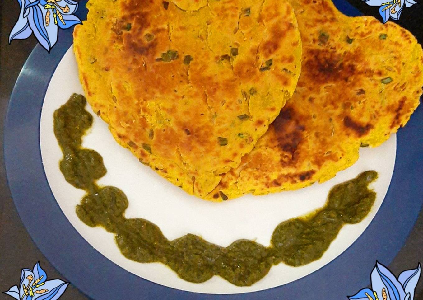 Healthy Hara Lahsuni Bhakhri