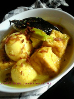 Foto resep Opor Telur Ayam & Tahu