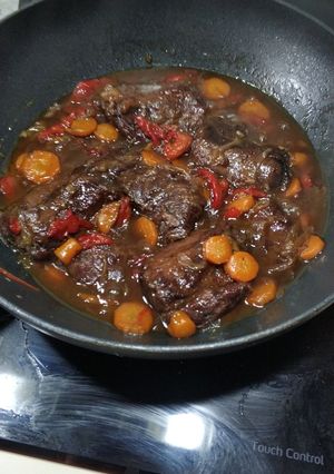 Una foto de Carrillada de cerdo
