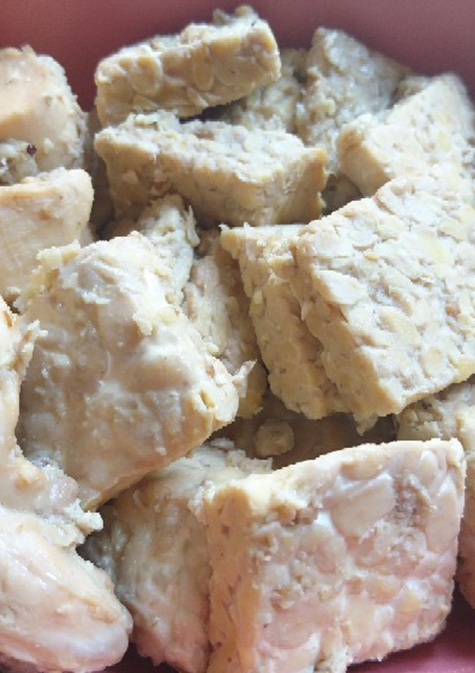 Foto resep Ungkep ayam tempe tahu