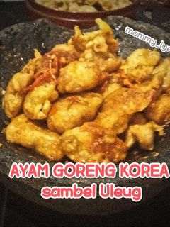Foto resep Ayam Goreng KOREA sambal Uleug (KOPO AREA)