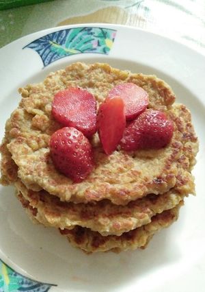 Foto resep Oat Banana Pancake