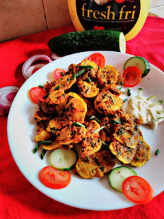 A picture of Spicy Herb bhajia#allstarscontest.