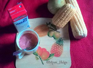 Foto resep Pure jaja yoghurt (jambu vs jagung)