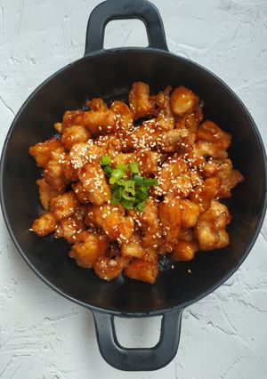 Foto resep Crispy Sweet & Spicy Chicken Ala Korea