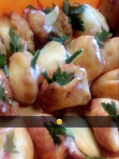 صورة لوصفة عجينة جيب التاجر