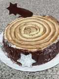 Tronco de chocolate y café Sin Gluten
