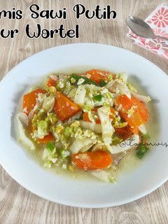 Foto resep Tumis Sawi Putih Telur Wortel