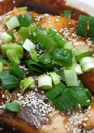 Foto resep Salmon Teriyaki Yui Miles