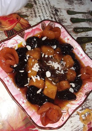 صورة لوصفة طاجين الحلو