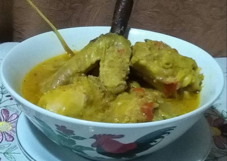 Resep Gulai Ayam Anti Gagal