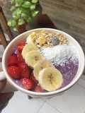Smoothie bowl de frutos rojos