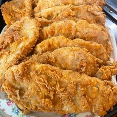 A picture of Fried Boneless Pork Chops.